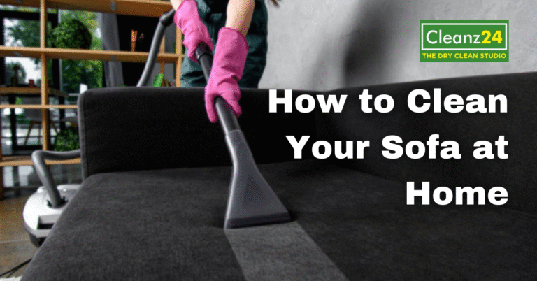 how to clean sofa at home