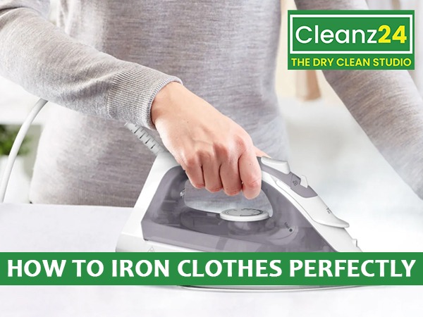 How to Iron Clothes Perfectly